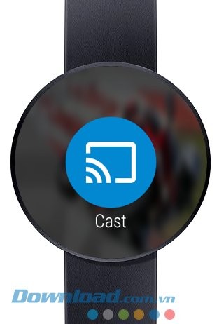 Biến thiết bị thành điều khiển từ xa TV với Video cho Android Wear