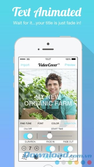 Thêm chú thích ảnh động