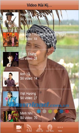 Video hài kịch for Android