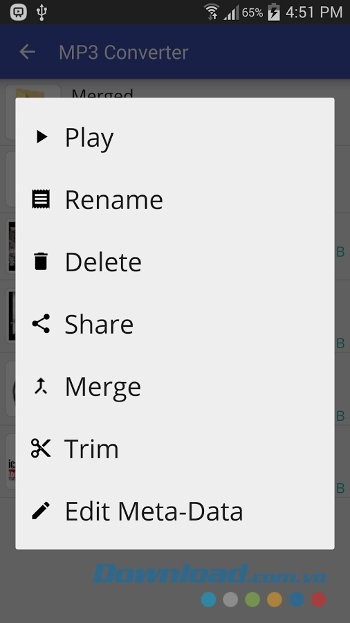 Các tính năng của Video to MP3 Converter