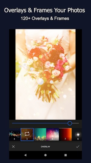 Vô số lớp phủ và khung hình để áp dụng