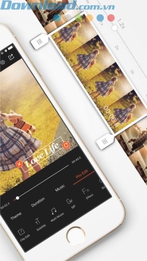 Nhiều bộ lọc khác nhau