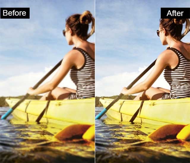 Phần mềm Vidmore Video Enhancer có thể giảm thiểu hiện tượng rung video