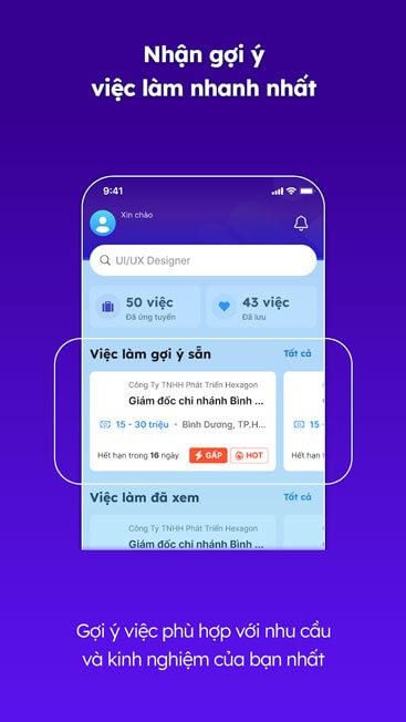 Nhận gợi ý việc làm nhanh