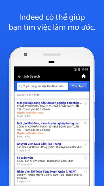 Dễ dàng tìm việc làm mơ ước