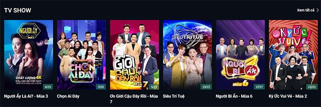 Những TV Show hot nhất hiện nay