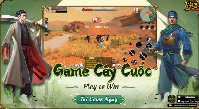 Game nhập vai, cày cuốc chủ đề lịch sử Việt Nam