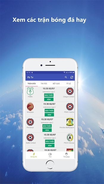 Xem bóng đá