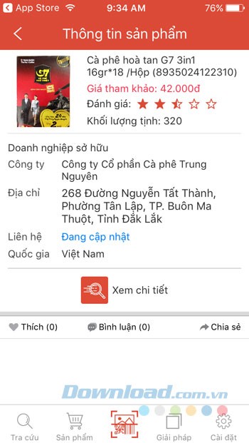 Thông tin sản phẩm