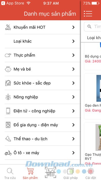 Danh mục sản phẩm