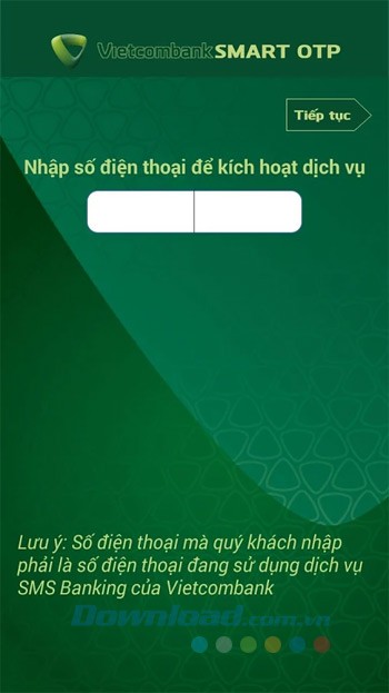 Nhập số điện thoại