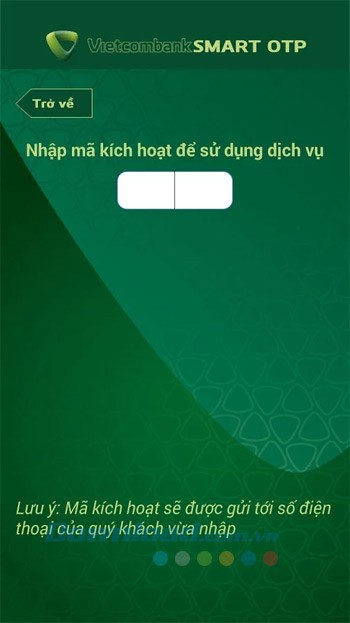 Nhập mã kích hoạt