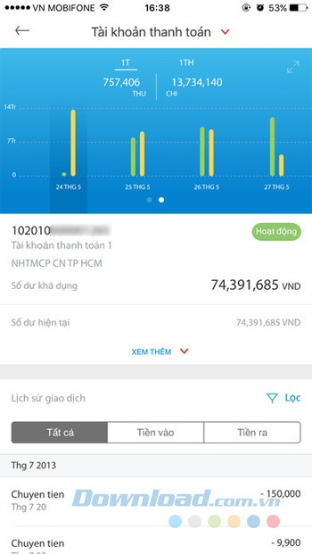 Tài khoản thanh toán