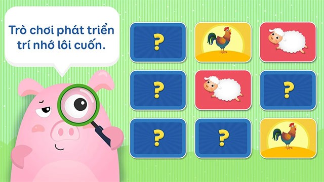 Trò chơi phát triển trí nhớ lôi cuốn