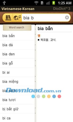 Vietnamese - Korean Dictionary for Android