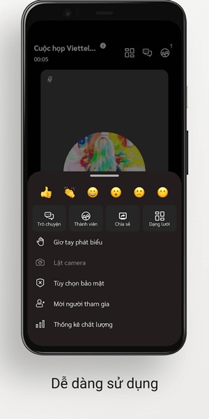 Dễ dàng sử dụng