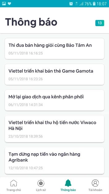 Ứng dụng ViettelPay Pro