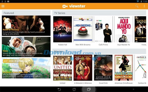 Viewster cho Android
