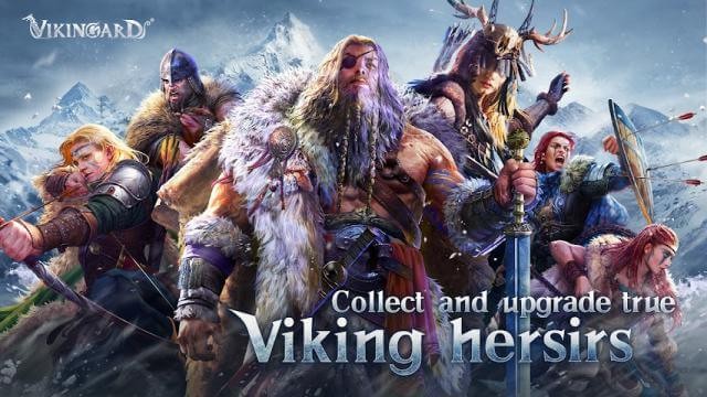 Thu thập và nâng cấp các anh hùng Viking mạnh mẽ
