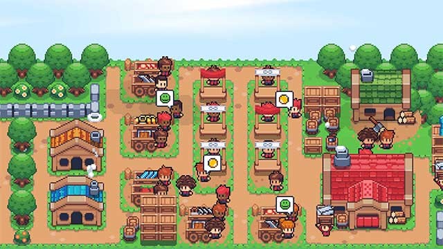 Xây dựng, chế tạo và buôn bán để phát triển ngôi làng