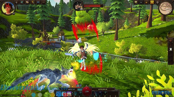 Đánh Bounty trong Villagers and Heroes