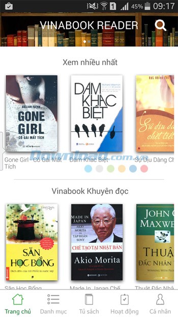 Sách được nhiều người xem nhất