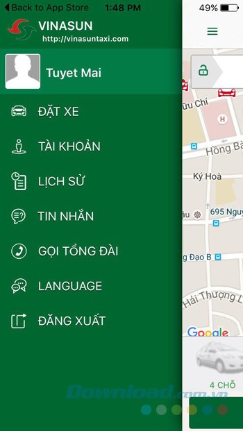 Danh mục của ứng dụng Vinasun