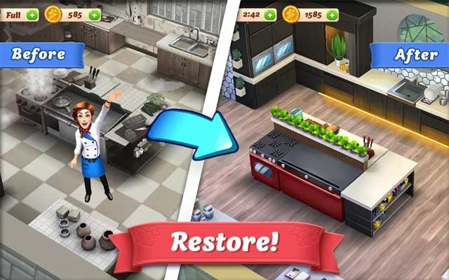 Vượt qua mọi bàn chơi đầy thách thức trong Vineyard Valley để cải tạo lại khu resort của bạn