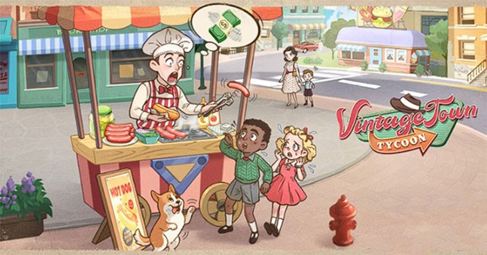 Vintage Town: Tycoon là game mô phỏng kinh doanh thú vị
