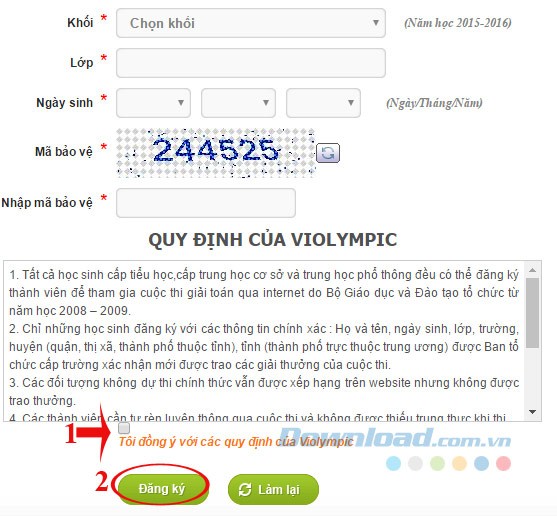 Đăng ký thành viên