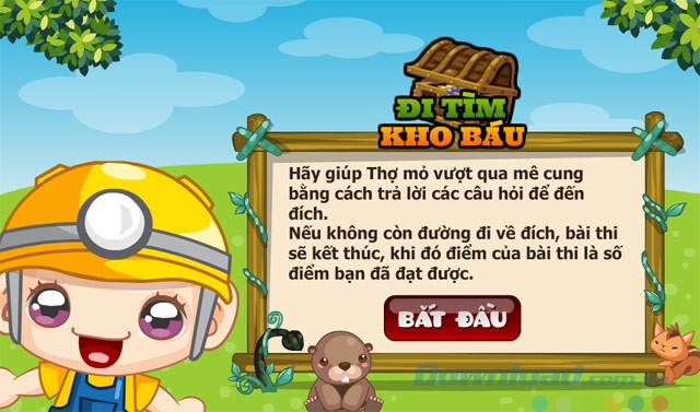 Kiểu bài Đi tìm kho báu