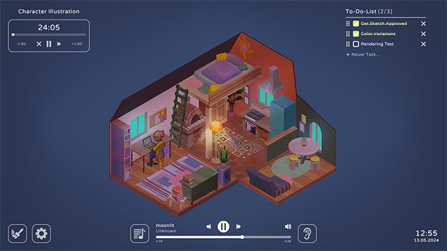 Thư giãn cùng âm nhạc và âm thanh tự nhiên êm dịu