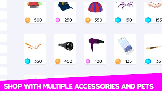 Mua các vật dụng và thú cưng khác nhau