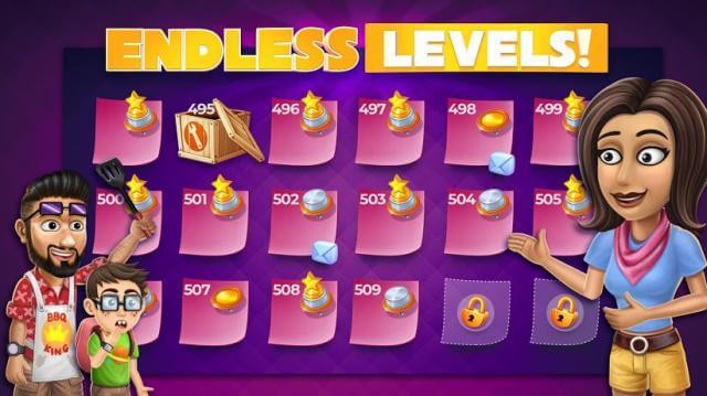 Game Virtual Families: Cook Off có các level bất tận, thách thức kỹ năng quản lý thời gian của bạn