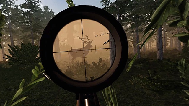 Virtual Hunter VR là game mô phỏng săn động vật hoang dã trong rừng sâu