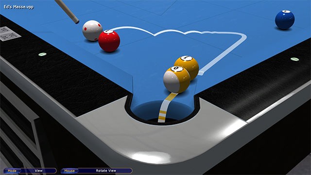 Game Virtual Pool 4 sở hữu đồ họa đẹp và chân thực