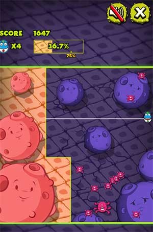 Tạo ra các bức tường chiếm tỉ lệ % theo yêu cầu