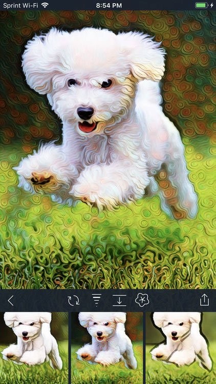 Điều chỉnh mức độ áp dụng phong cách nghệ thuật theo ý muốn