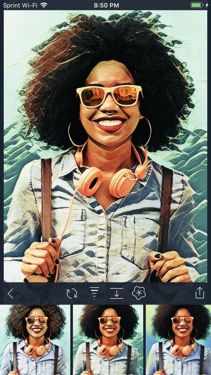 Phiên bản Visionist miễn phí cung cấp 10 phong cách khác nhau