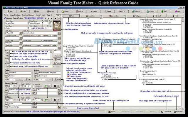 Visual Family Tree Maker