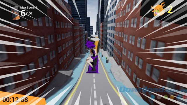 Game người chạy Vitamin Girl