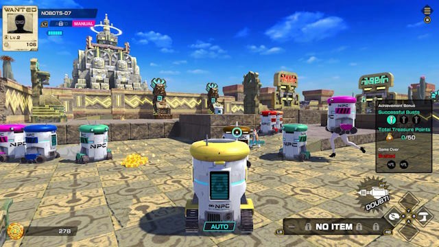 Tối đa 16 người sẽ giả mạo robot khai quật để tranh giành kho báu