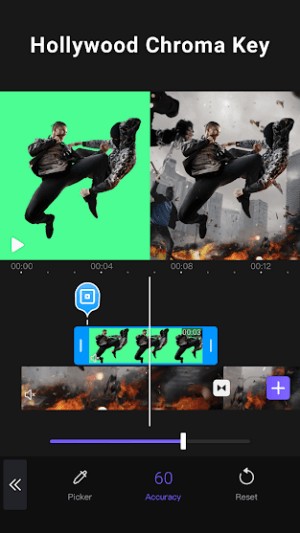 VivaCut có thể tạo hiệu ứng Chroma key tốt nhất trên di động