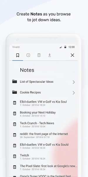 Tạo ghi chú trong khi đang duyệt web để ghi lại những ý tưởng