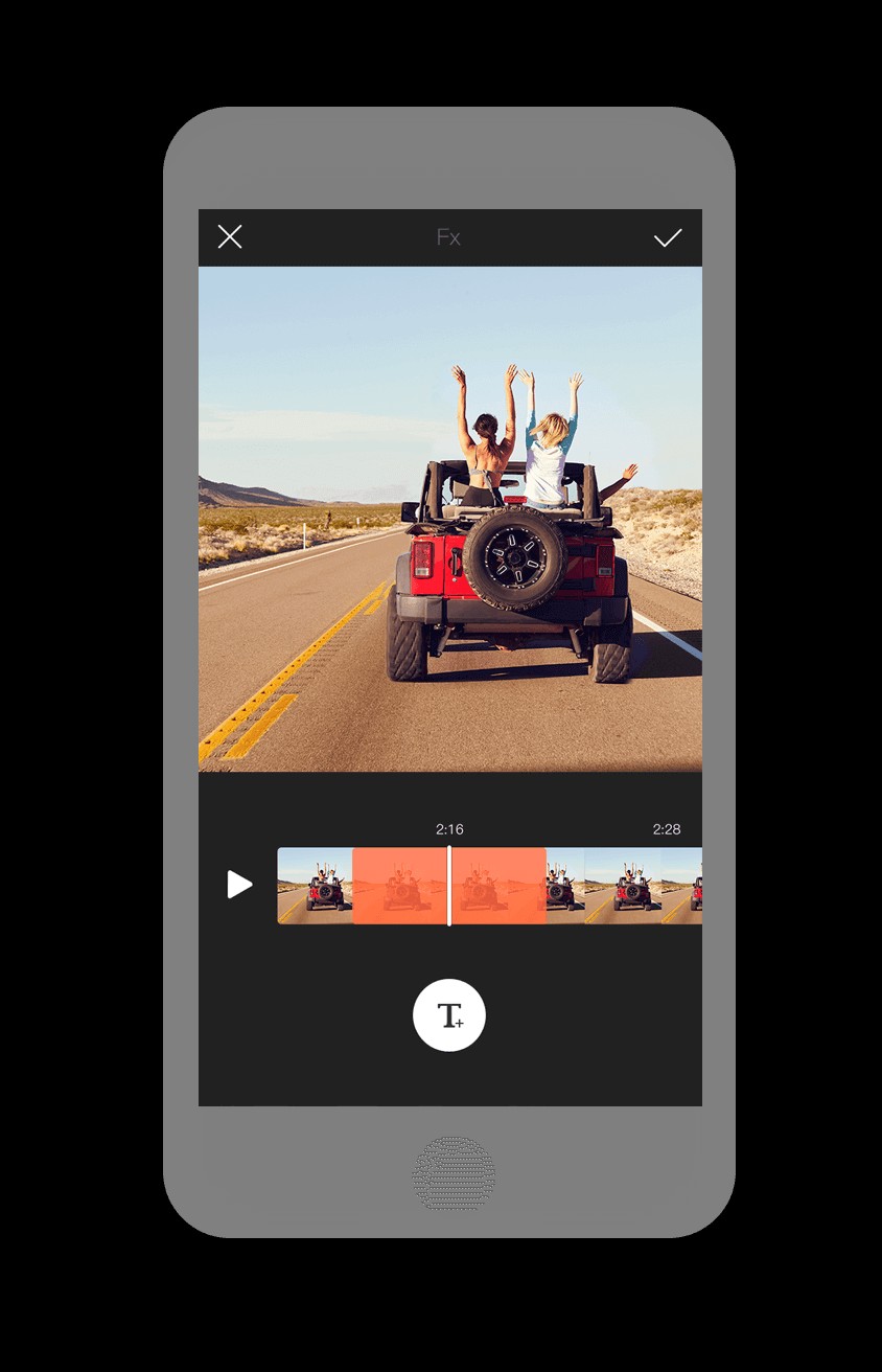 VivaVideo hỗ trợ nhiều công cụ tạo video