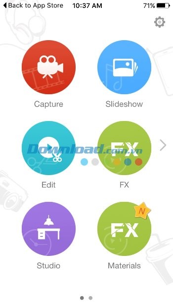 Nhiều chế độ quay video độc đáo