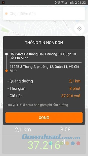 Thông tin hóa đơn