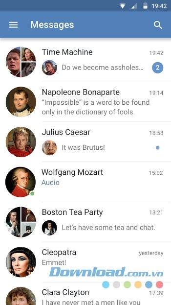 Chat riêng với bạn bè