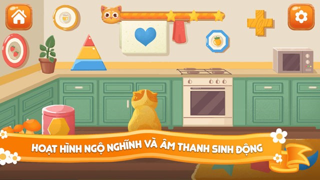 Hoạt hình ngộ nghĩnh và âm thanh sinh động