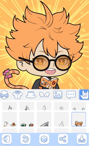 Vô số phụ kiện để bạn làm đẹp cho nhân vật